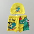 thumbnail image 2 of Boys Swimming Trunks Funny Swim Trunks Summer Beach Shorts Boys Bathing Suits for Boys 5-6 Years, 2 of 3