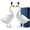 2B, variant on 30th Anniversary 3D Sculpted Vodka Bottle, 350 ml Funny Goose Wine Bottle, Frosted Texture Liquor Decanter for Bar, Home, partys, Men, Dad, Father, Parties Gift