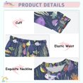 thumbnail image 3 of FORMRS Long Sleeve Top and Pants Pajama Set for Niños 2-Piece Sleepwear, Sizes 18M-8Y, Vibrant Ocean Pattern, 3 of 6