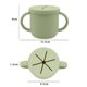 thumbnail image 5 of Taza de merienda para niños Binaural Taza de merienda de silicona | Contenedor de alimentos a prueba de derrames para niños pequeños y bebés Zhivalor 222544-2, 5 of 8