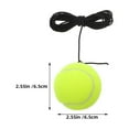 thumbnail image 2 of OULII 3Pcs Tennis Trainer Rebound Balls String Design for Efficient Practice Sessions, 2 of 8
