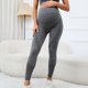 thumbnail image 1 of MKLEKYY Leggings deportivos para mujer, pantalones de maternidad para yoga y ocio, cintura elástica, pantalones versátiles para estar en casa, ropa de maternidad 1580, 1 of 4