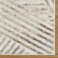 thumbnail image 4 of Arlo Takara Modern Abstract Beige Area Rug, 2x6, 4 of 5