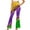 Gold, variant on TJAZFJPA Jogger Stroller Womens Mardi Bell Bottoms Purple Green Yellow High Waist Flare Pants（5） Womens Jogger Pants Slacks for Women Dressy Casual Plus Size Short