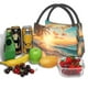 thumbnail image 3 of Fotbe Tropical Sunset Beach Scene Bolsa Térmica Portátil con Estampado, Bolsa de Entrega de Alimentos Aislada, Bolsa Reutilizable de Gran Capacidad para Comidas y Supermercado, 3 of 6