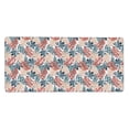 thumbnail image 2 of Disketp Tropical Leaves Gaming Mouse Mat Long Extended Mouse Pad Desk Mat Non-Slip Rubber Mice Pads Stitched Edges(315.5 x 16 x 0.12 Inches), 2 of 8