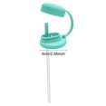 thumbnail image 3 of CZSCPDAW Reusable Silicone Can Lid with Straw and Spill-Resistant Seal for Standard Beverage Cans, Ivory, 3 of 4