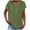 Green, variant on Red XXXL WIZUTIZ Tops for Women Retro Cotton Blend Lightweight Tee Ladies Linen Crew Neck Tops Holiday Beach Short Sleeve Oversize Shirts Loose Fit Elegant Tshirt Cotton Linen Solid T-shi