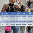 thumbnail image 3 of Long Sleeve Shirts for Women Floral Mesh Sheer Top Embroidery Lace Blouse Patchwork Tshirt Crew Neck Slim Fit Blouses Easy Breathable Shirt Trendy Outfits Going Out Tops Comfy Daily Tee, 3 of 3