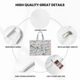 thumbnail image 5 of Pofeuu Watercolor Wildflowers 1 Print Laptop Bag Carrying - Computer Bag Laptop Case Shoulder Slim Work Travel, 5 of 8