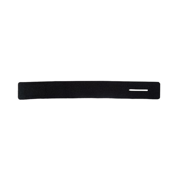 Wosthever Cinturón de caña de pescar, correa de lazo de poste elástico ajustable, cierre práctico elástico para exteriores, accesorios de Pescar Negro