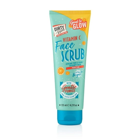 DIRTY WORKS Good To Glow Vitamin C Face Scrub