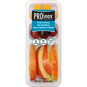 PRO2snax Sweet Apples, Red Grapes & Mild Cheddar Cheese, 2.85 oz