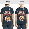 thumbnail image 3 of Futurama Planet Express Logo Teen T-Shirt Crewneck Short Sleeve Double-Sided Print Summer Tee Shirts Top For Youth Boys Girls Children Large, 3 of 7
