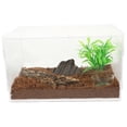 thumbnail image 5 of QIFULL Acrylic Reptile Terrarium Cage Clear Enclosure with Ventilation Holes for Lizards Spiders and Small Pets, 5 of 8