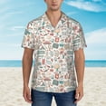 thumbnail image 6 of Picia Summer Life Gentle Cotton Regular Fit Short Sleeve Casual Hawaiian Shirt for Men-3X-Large, 6 of 9