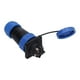 thumbnail image 3 of Conector impermeable cuadrado Bling Bling de 4 orificios IP68 250V 45A, 3 of 12
