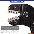 thumbnail image 3 of Herramienta prensadora HKS SN-58B sin aislamiento, 0,25 a 1,5 mm², 24 — 16 AWG, 3 of 6