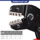 thumbnail image 3 of Herramienta prensadora HKS SN-58B sin aislamiento, 0,25 a 1,5 mm², 24 — 16 AWG, 3 of 6
