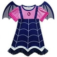 thumbnail image 4 of Girls Vampire Costume Dresses Vampirina Birthday Party Fancy Cosplay with Headband glove, 4 of 6
