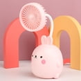 thumbnail image 1 of Storage Box Desktop Fan with 360 Degree Adjustable Angle Silicone Hose, 1 of 5