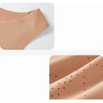 thumbnail image 6 of Seamless Compression Yoga Bra for Daily Casual Wear with Flat Shaping and Maximum Coverage Racerback Wireless Bust Support for Fitness and Workouts, XXL, Khaki, 6 of 6