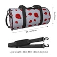 thumbnail image 2 of Easygdp Ladybug Bolsa de Viaje, Bolsa de Mano, Bolsa de Gimnasio, Bolsa de Equipaje para Viaje, 2 of 6