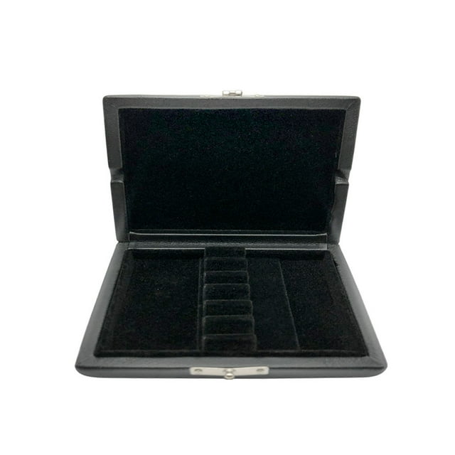 Bewildely Organizador Universal de cañas, estuche de almacenamiento de protección portátil, Protector de cuero PU, caja de transporte Almacenamiento y organización del hogar