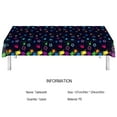thumbnail image 3 of Mlkoz Room Decor, Neon Table ClothsParty Table Covers 54x 92 In The Dark Table Cloths Party Table Cloth Neon Party Decorations For Glowing Birthday Art Party, Men Gifts, 3 of 5
