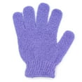 thumbnail image 1 of Skin Exfoliating Glove Polyester 5-Finger Design Body Scrub Wash Mitt For Deep Cleaning, 1 of 1