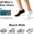 thumbnail image 3 of Livease Ankle Socks Athletic Low Cut , 6 Pairs No Show Socks for Women Men, Size 10-13, 3 of 8