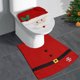 thumbnail image 1 of Protector de Inodoro Navideño, Papá Noel, Muñeco de Nieve, Tapete para Inodoro, Juego de Dos Piezas, Decoración Navideña, Decoraciones para Baño, 1 of 6