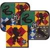 Harry Potter Hogwarts Paper Dessert Plates and Gryffindor Paper Napkins, 16 Servings, Bundle- 3 Items