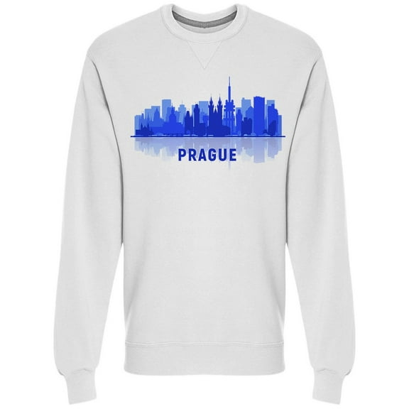 Czech Republic Skyline Sweatshirt Men -Image by Shutterstock, Male x-Large