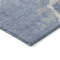 thumbnail image 3 of Addison Rugs Chantille Indoor/Outdoor Transitional Abstract Denim Machine Washable Round Rug, 8' x 8', 3 of 7