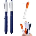 thumbnail image 1 of Funny Water Spray Pen Set, 2-in-1 Retractable Writing and Prank Squirt Pens (2 Pcs Blue), 1 of 7