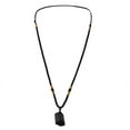 thumbnail image 5 of Natural Black Tourmaline Stone Necklace Crystal Black Tourmaline Pendant0 KP AL, 5 of 11