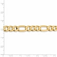thumbnail image 5 of 10K Yellow Gold chain Figaro Concave 20 in 8.75 mm, 5 of 5