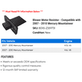thumbnail image 2 of Blower Motor Resistor - Compatible with 2007 - 2010 Mercury Mountaineer 2008 2009, 2 of 2