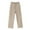 Khaki, variant on Linen Pants Women Plus Size Women's Pants Spring Solid Color Lace-Up With And Linen All Straight Leg Casual Pants, S-5XL