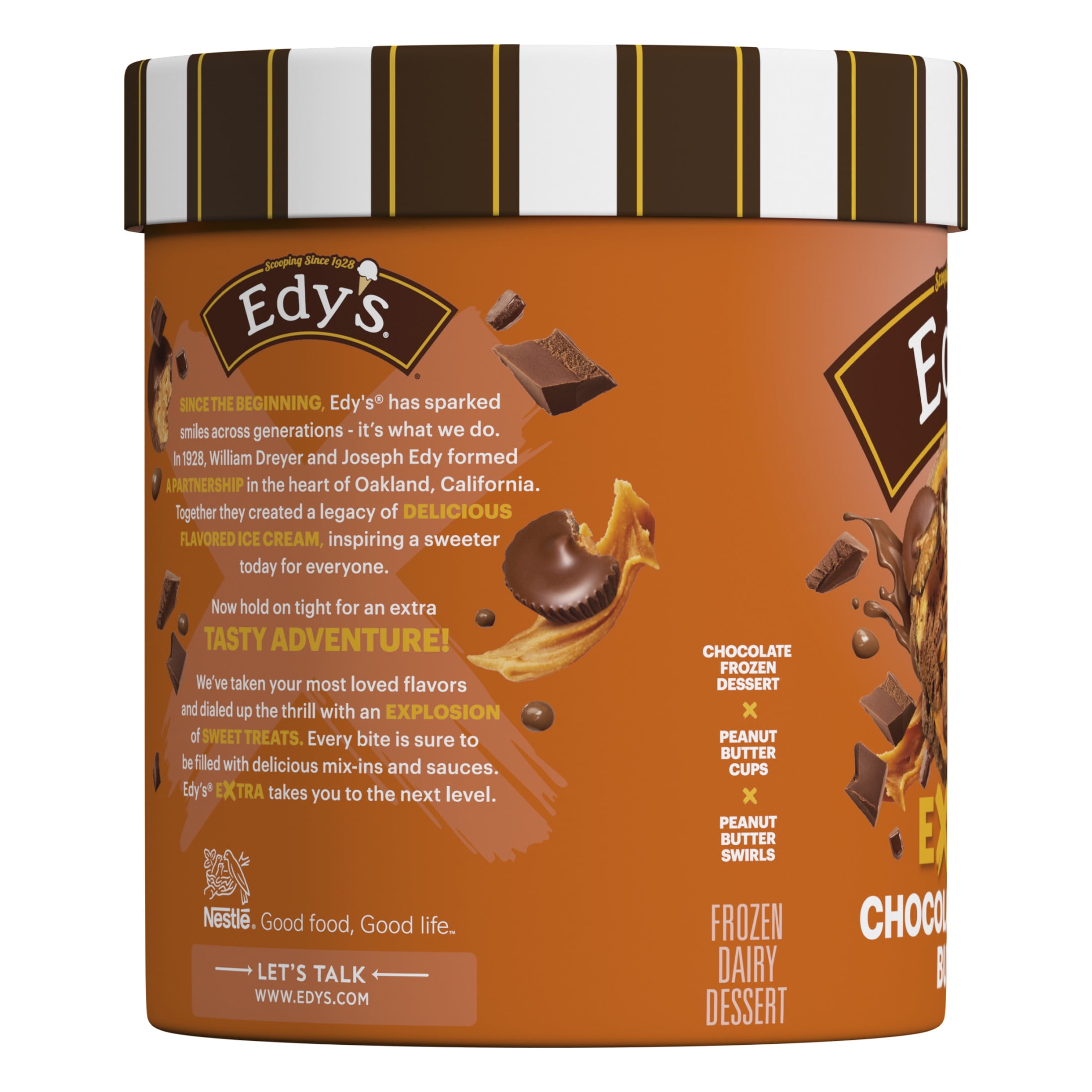 Edy’s/Dreyer’s Extra Chocolate Peanut Butter, 1.5 Qt