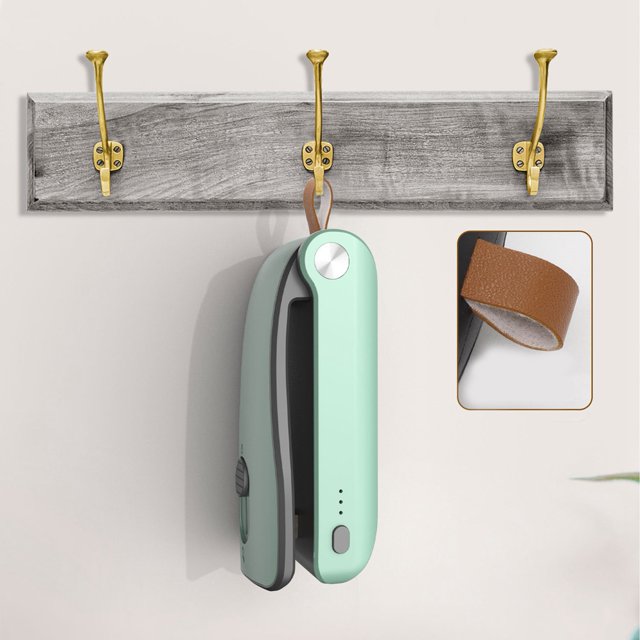 Heat Sealer Mini Bag Sealer Handheld Bag Resealer Portable Snack Bag Sealer Machine Mini Bag Sealer 2 In 1 Heat Sealer And Cutter Bottom Magnetic Handheld Plastic Bag Resealer