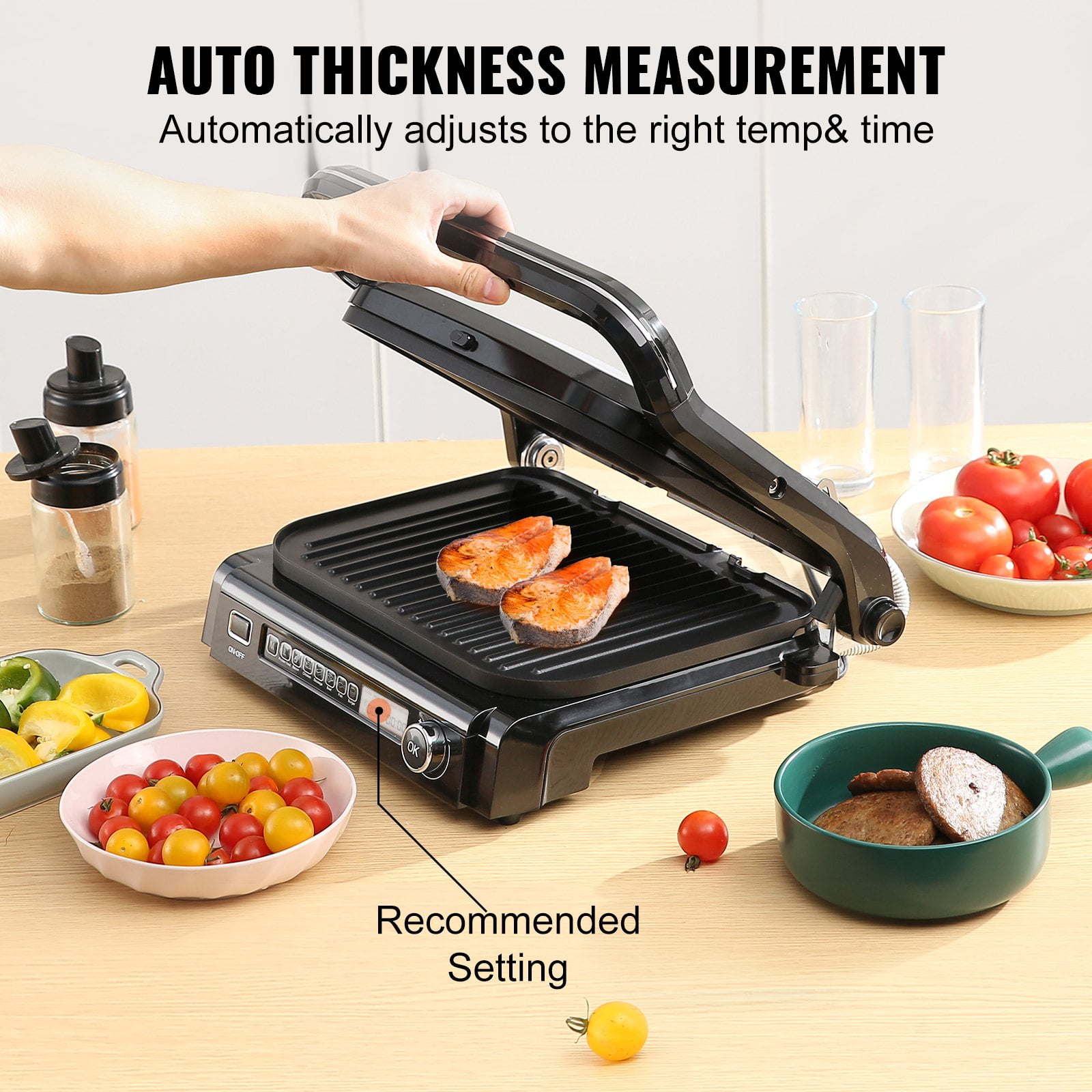 Ninja Sizzle Smokeless Indoor Grill & Griddle - Walmart.com