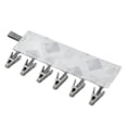 thumbnail image 2 of Portable Hanging Clothes Pegs, Foldable Travel Clothesline with 6 Clips for Socks & Underwear, 2 of 4