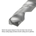 thumbnail image 3 of Uxcell 10mm C2/K20 Tungsten Carbide Straight Shank Spiral Flutes Twist Drill Bit, 3 of 5