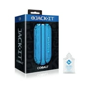i icon Brands -Jack-It Stroker Cobalt with Sample of ID Lube