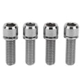 thumbnail image 4 of Rdeghly 4 Pcs Vis de Potence de Vélo de Montagne Portable en Alliage M6x18, 4 of 8