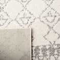 thumbnail image 3 of SAFAVIEH Tulum Coriander Moroccan Geometric Runner Rug, Ivory/Grey, 2' x 8', 3 of 10