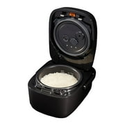 Zojirushi NW-JEC10BA 5.5-Cup Capacity Pressure Induction Heating Rice Cooker and Warmer (Black)