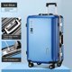 thumbnail image 3 of Nueva maleta con marco de aluminio con ruedas, Maleta de cabina de mano con cremallera para negocios, puerto USB, cubierta de carrito portaequipajes de 28 pulgadas, 3 of 4
